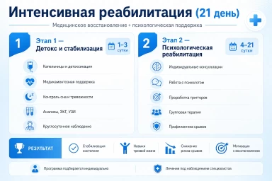 Реабилитация за 21 день в Удомле